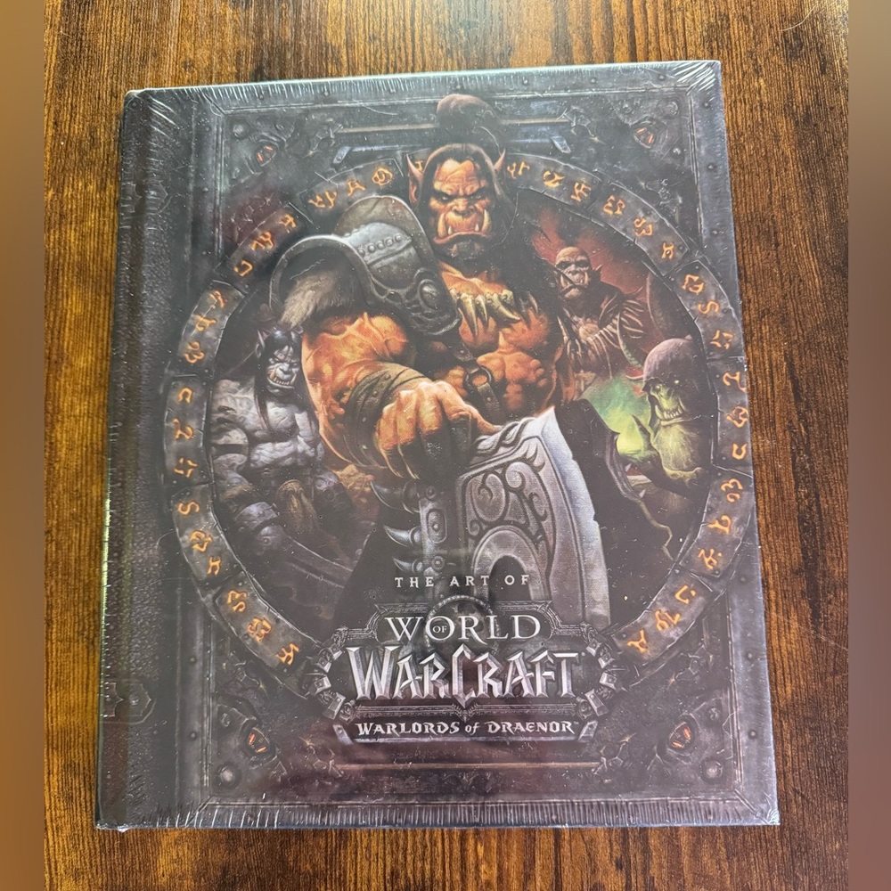 New Sealed The Art Of World Of Warcraft Warlords Of Draenor Hardbound Book